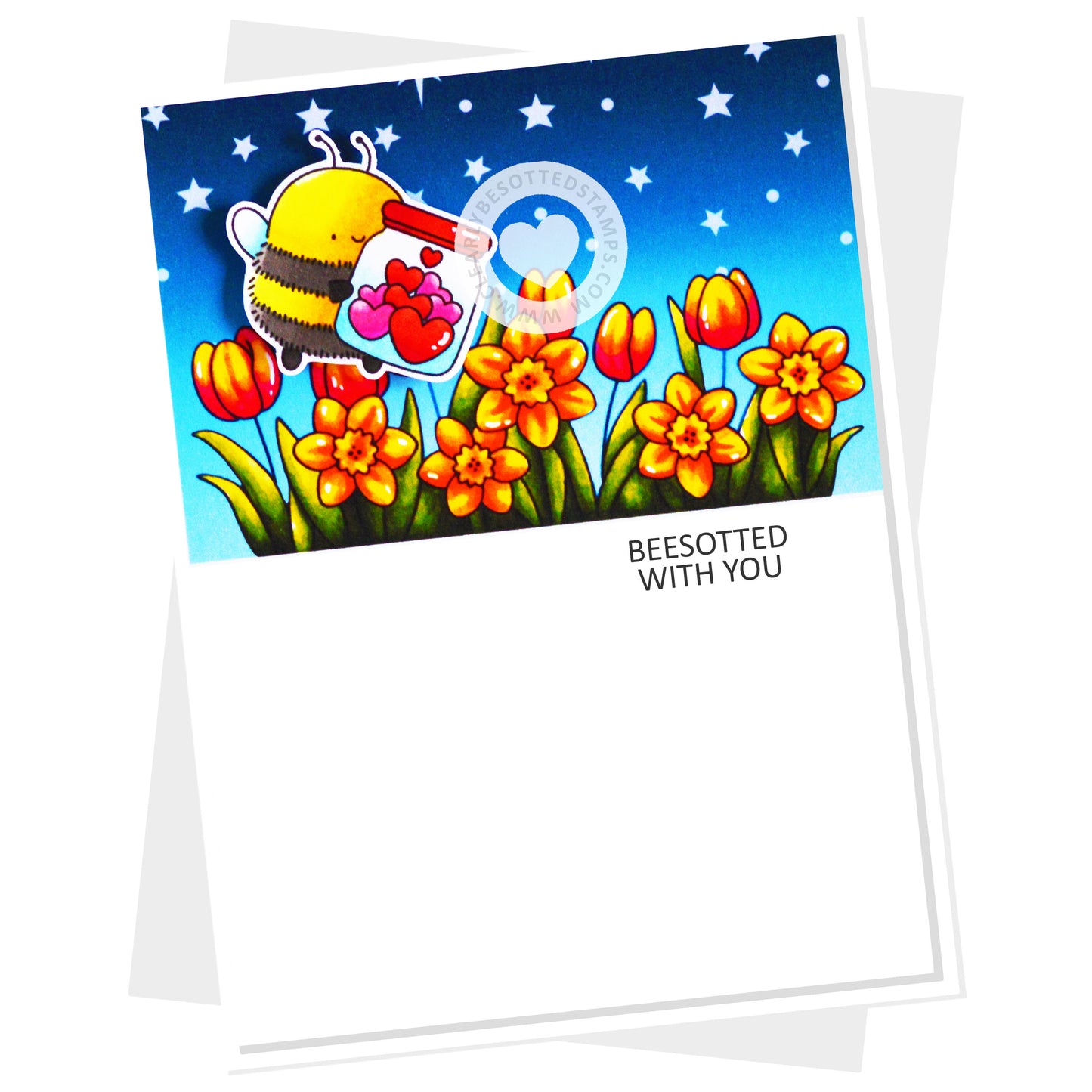 Sprinkled Stars Stencil