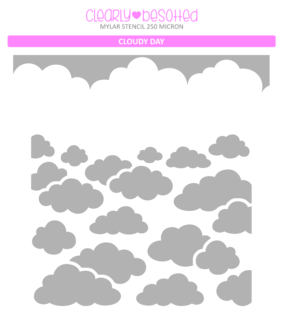 Cloudy Day Stencil
