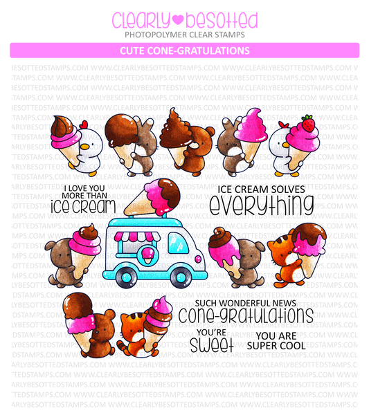 Cute Cone-Gratulations
