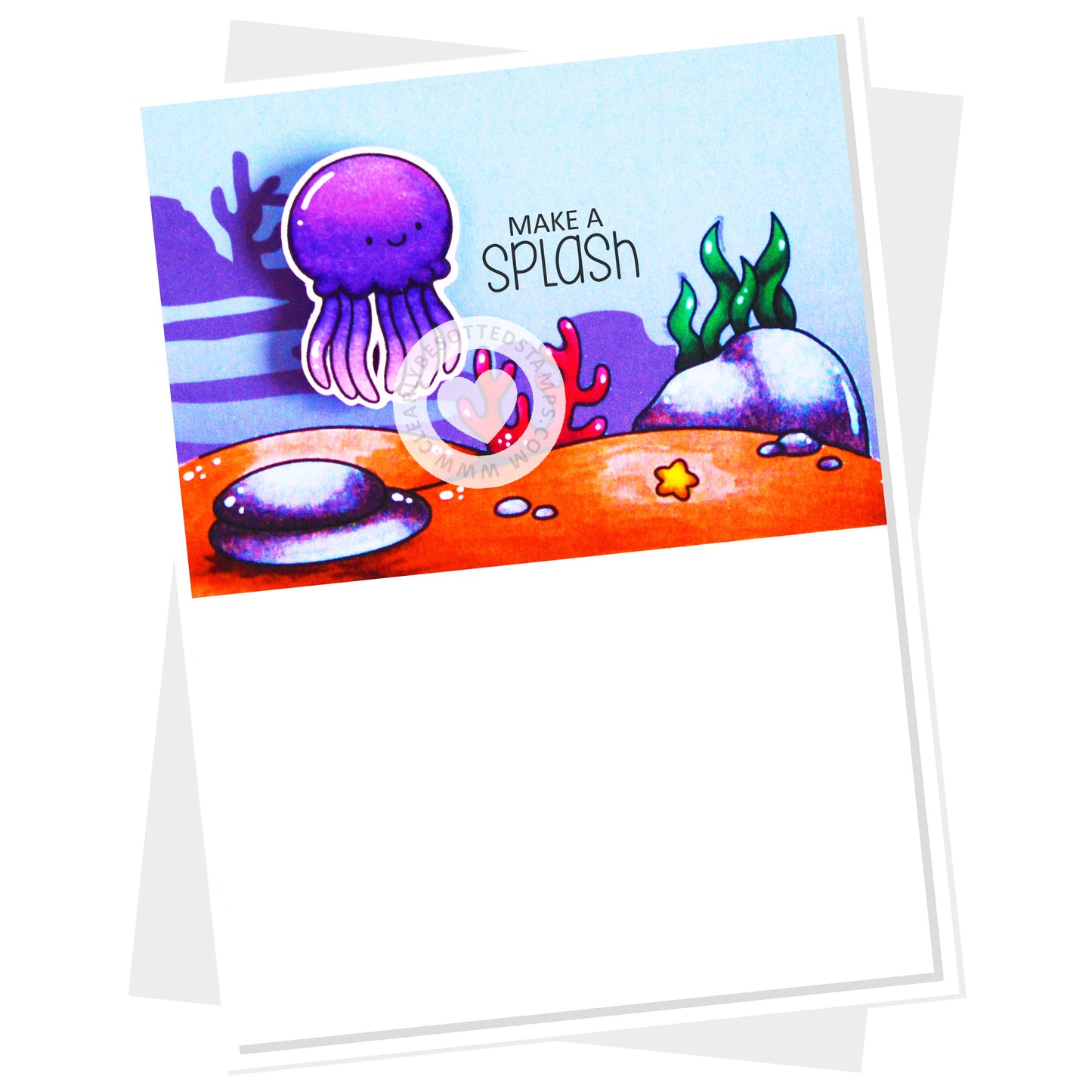 Deep Sea Dive Stencil