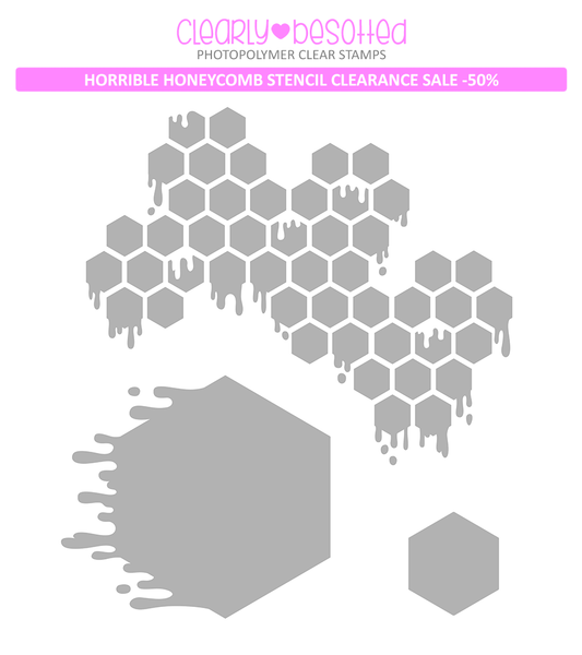 Horrible Honeycomb Stencil