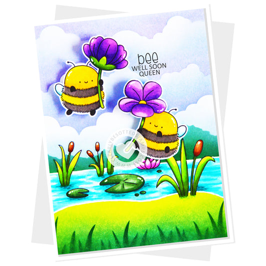 In The Clouds Stencil