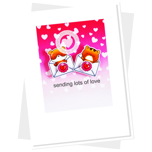 Lots of Love Stencil