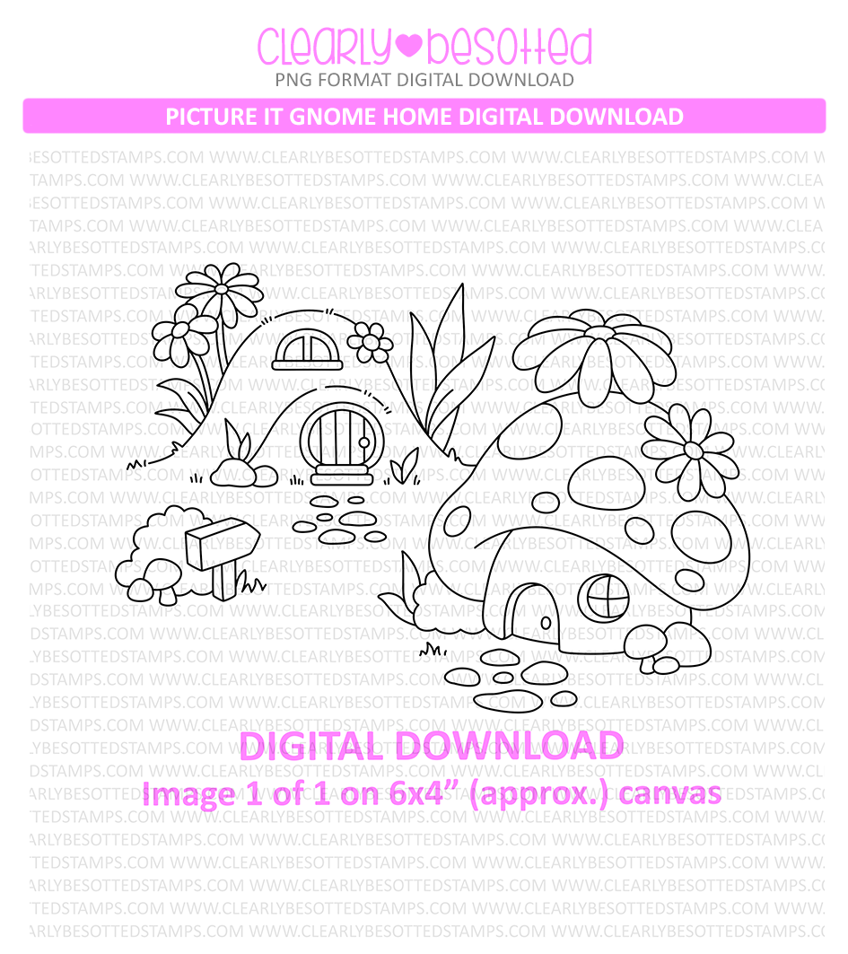 Picture It Gnome Home **Digital Download**