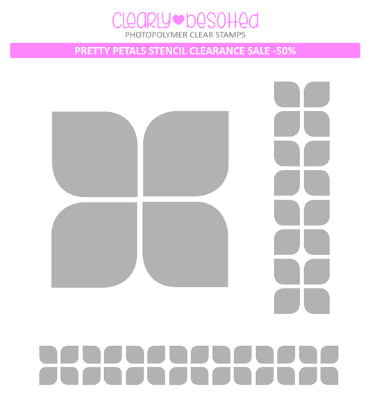 Pretty Petals Stencil