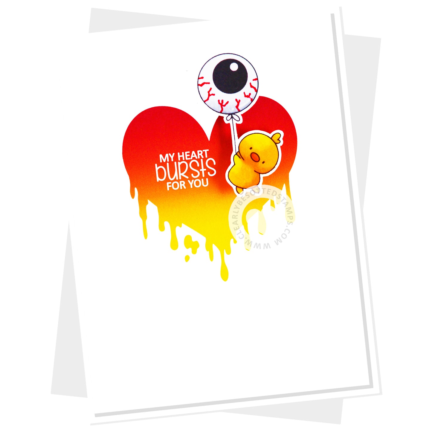 Splattered Shapes Stencil