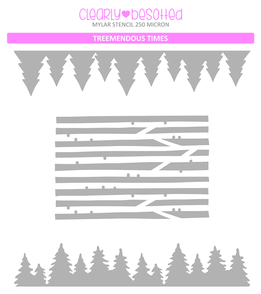 Treemendous Times Stencil