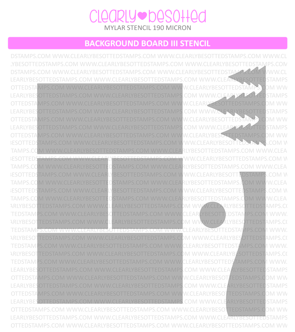 Background Board III Stencil