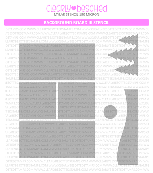 Background Board III Stencil