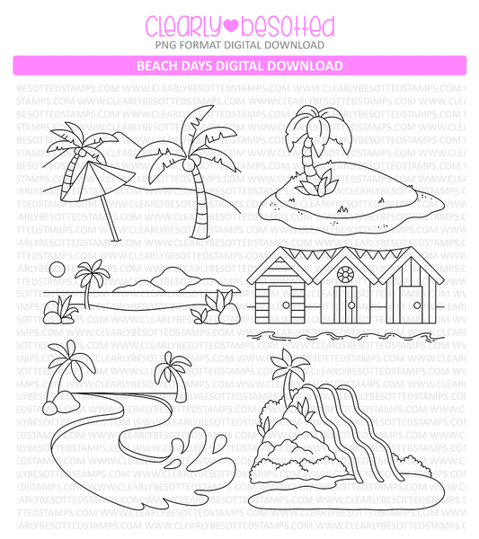 Beach Days **Digital Download**