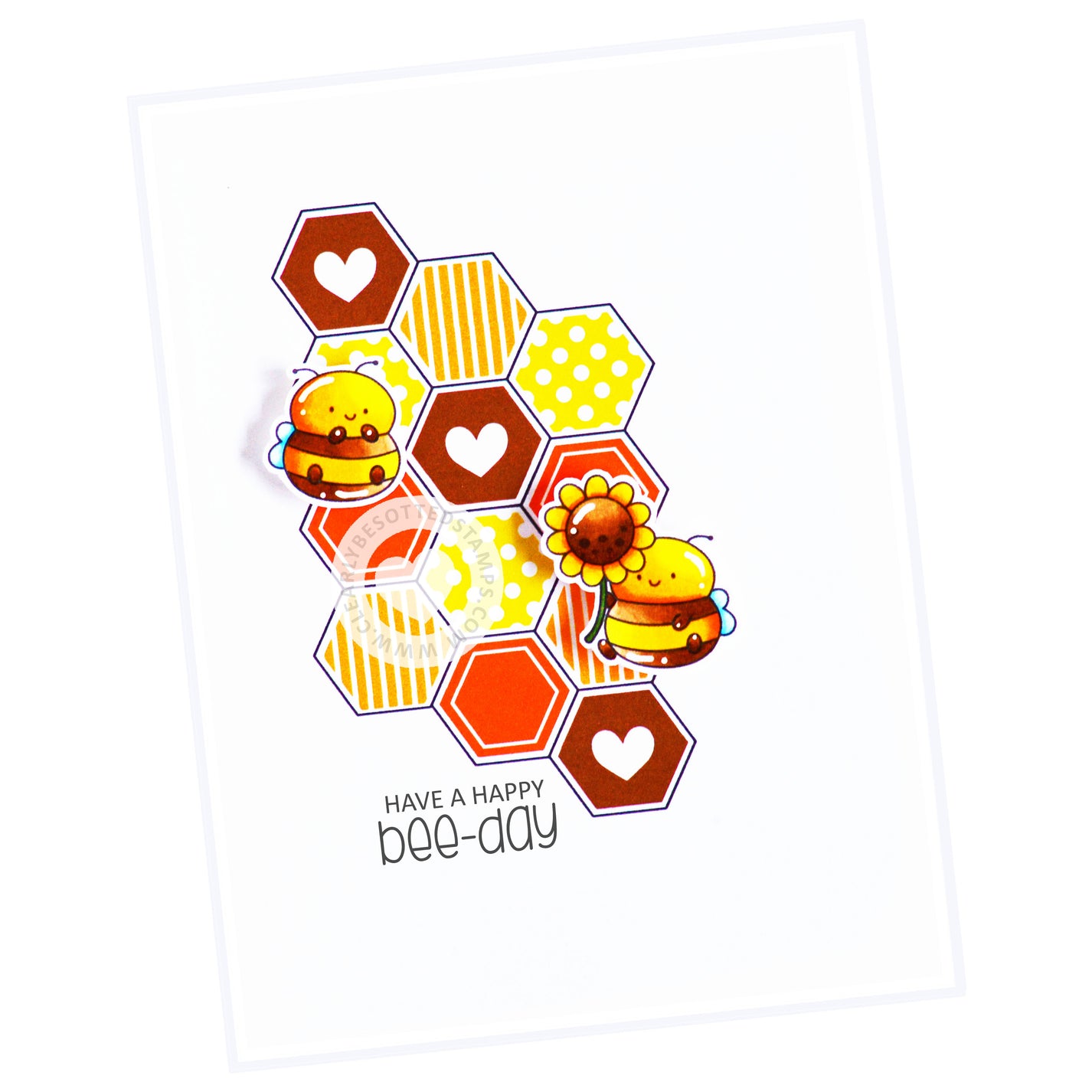 Bee My Honey Clearly Besotted Stamps