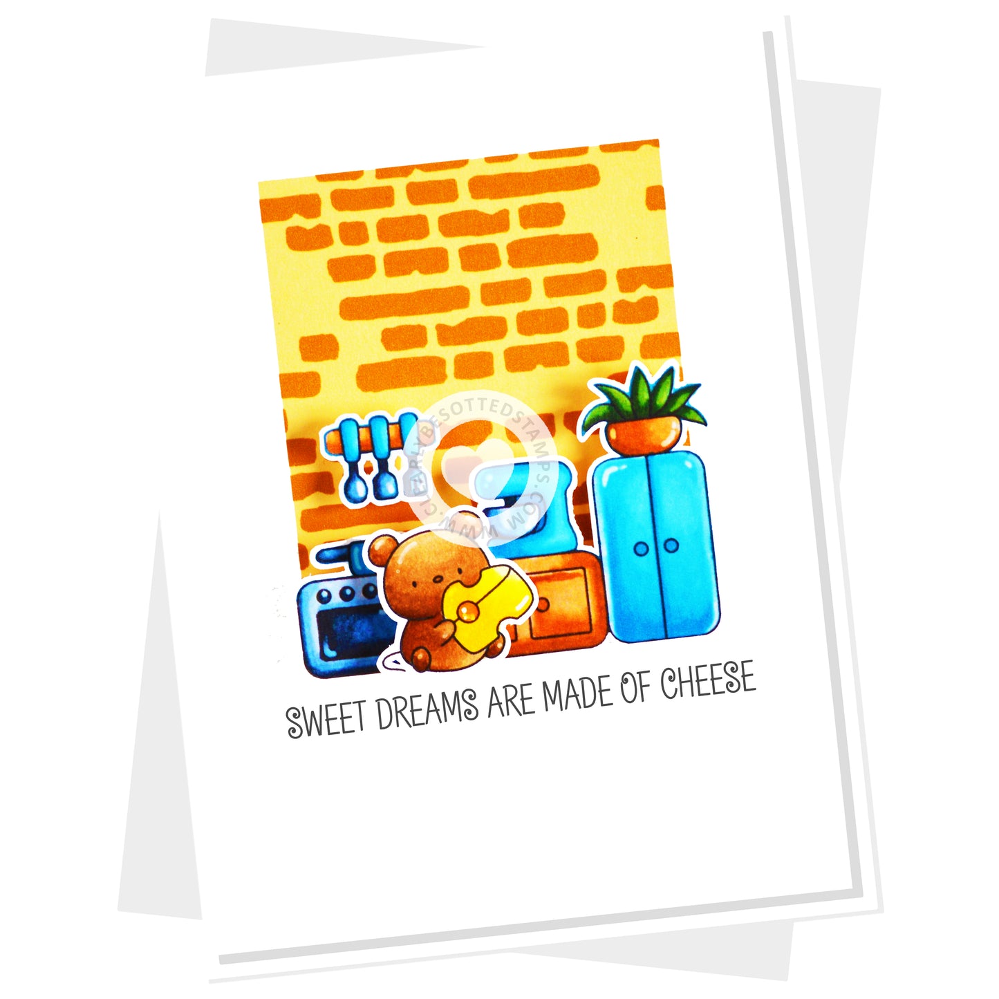 Bitty Bricks Stencil