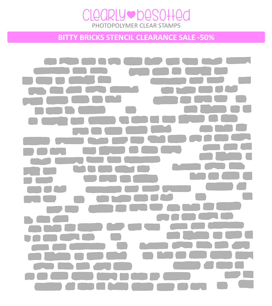 Bitty Bricks Stencil