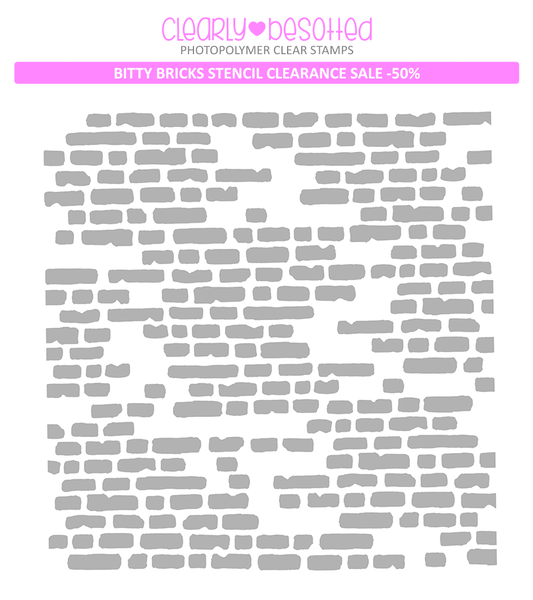 Bitty Bricks Stencil