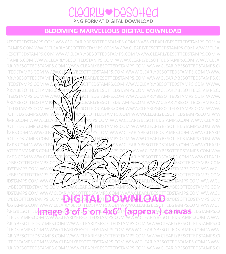 Blooming Marvellous **Digital Download**