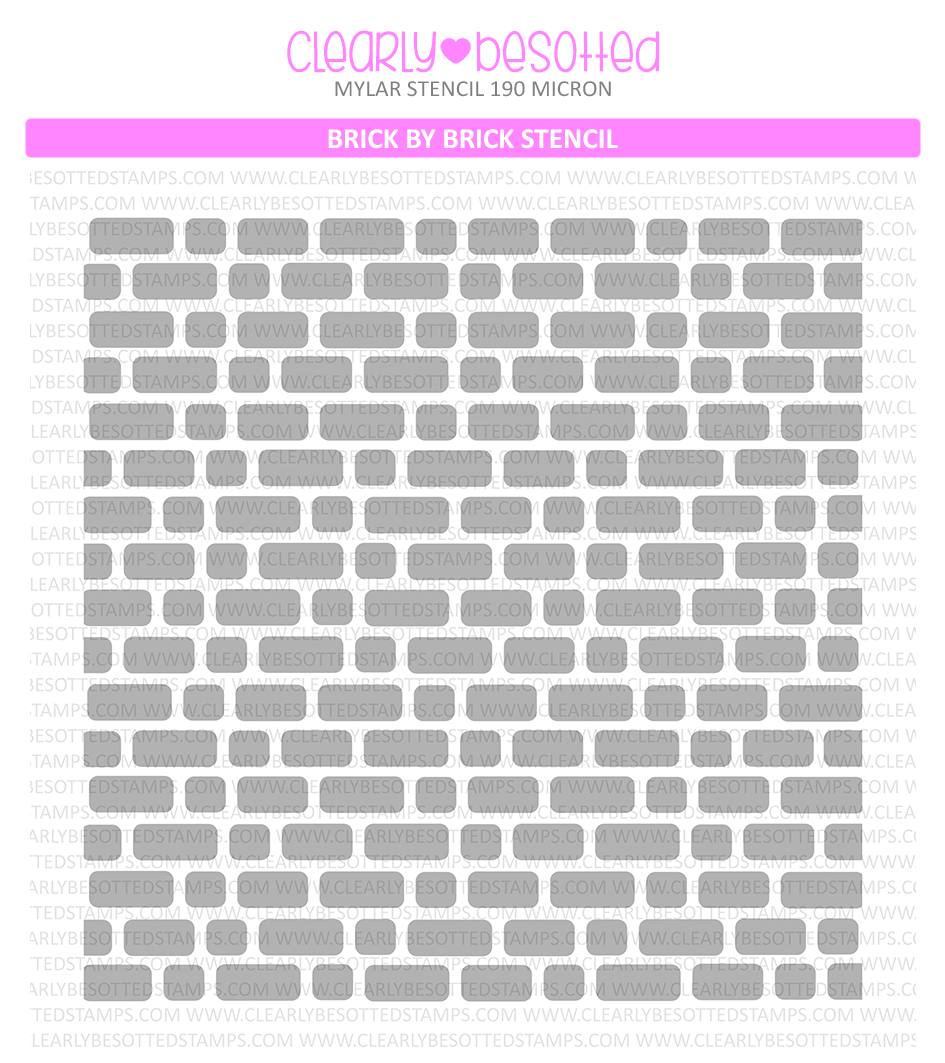Brick By Brick Stencil