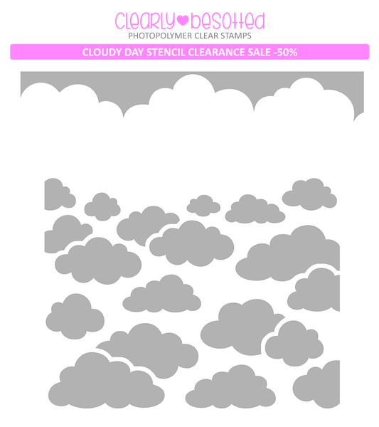 Cloudy Day Stencil
