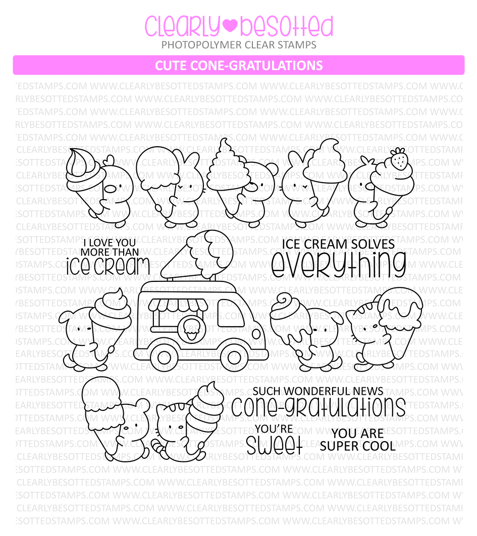 Cute Cone-Gratulations