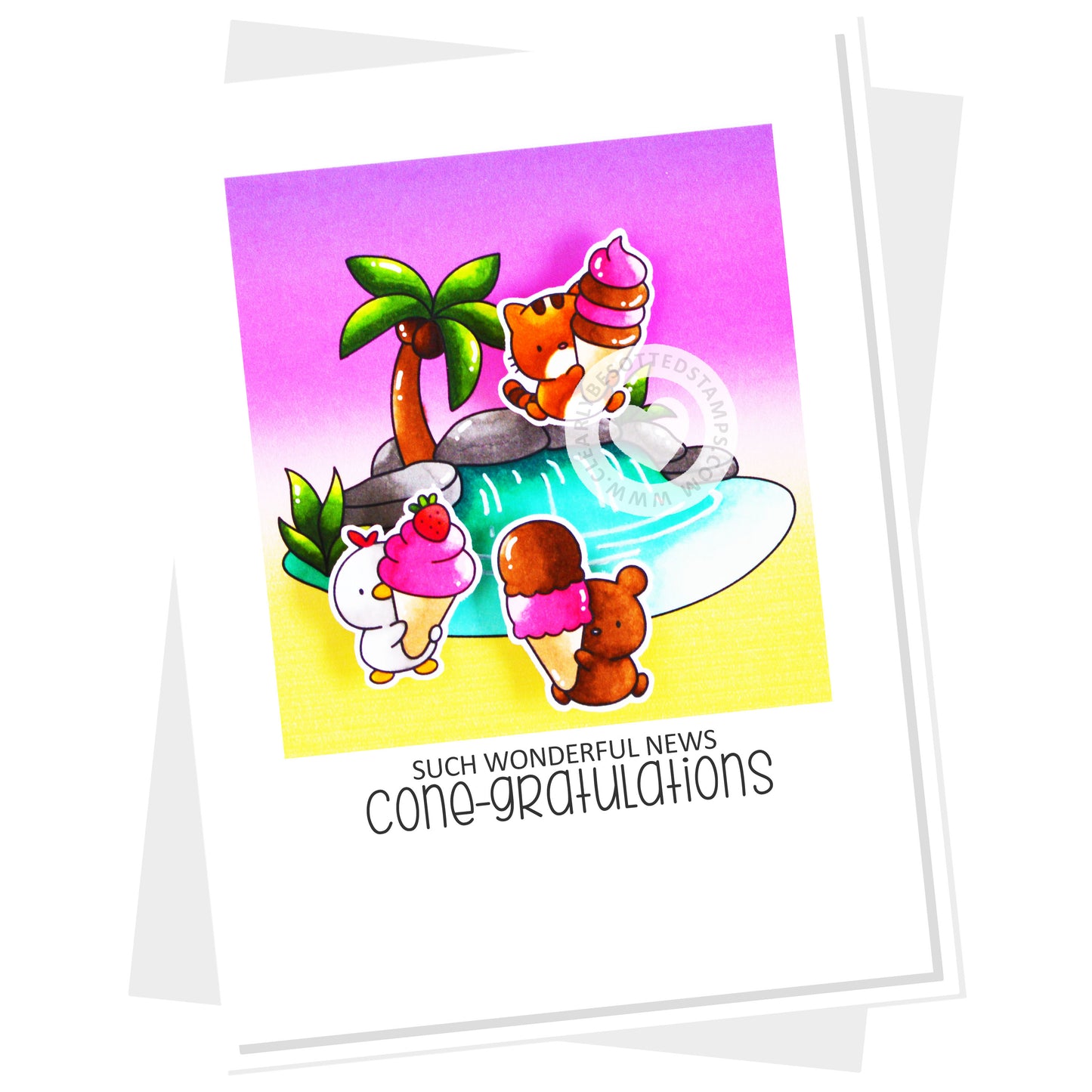 Cute Cone-Gratulations