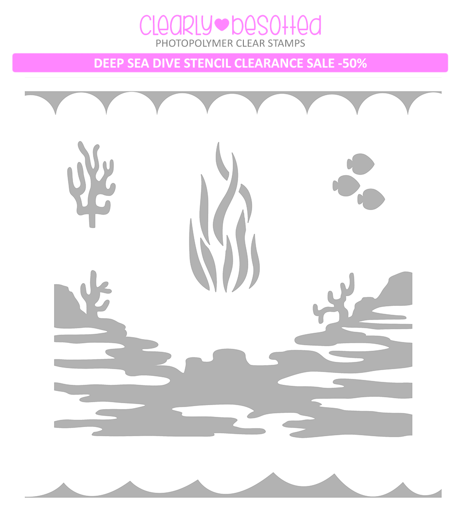 Deep Sea Dive Stencil