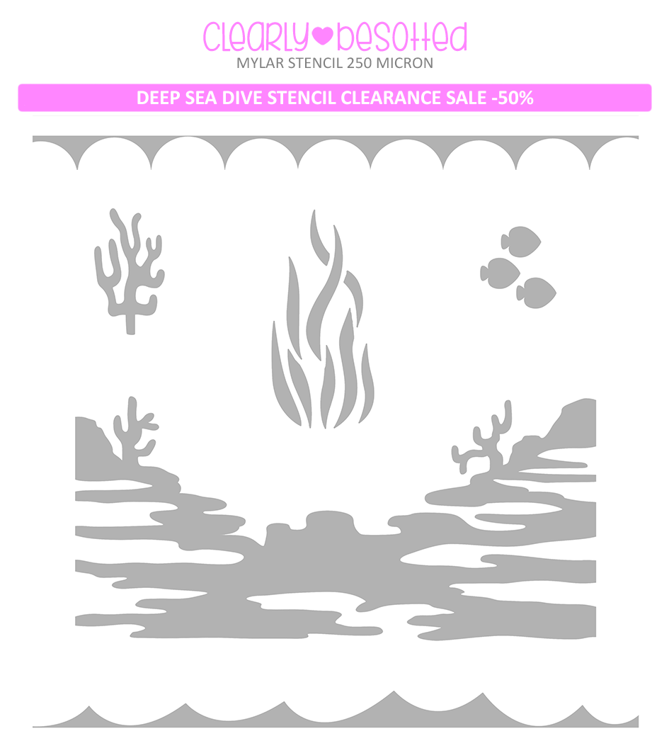 Deep Sea Dive Stencil