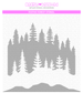 Festive Forest Stencil