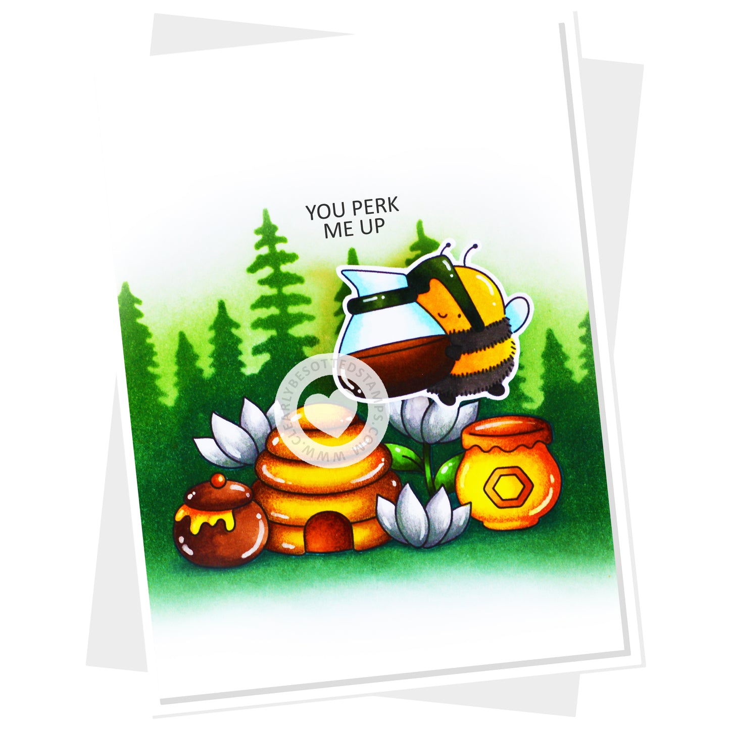 Festive Forest Stencil