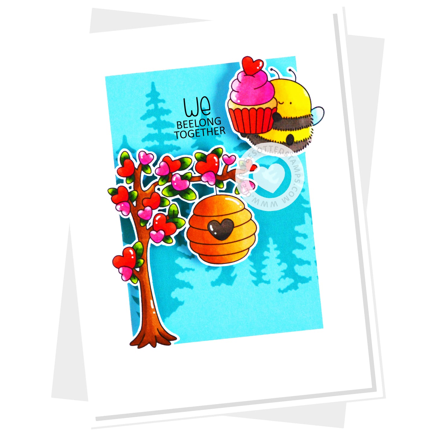 Festive Forest Stencil