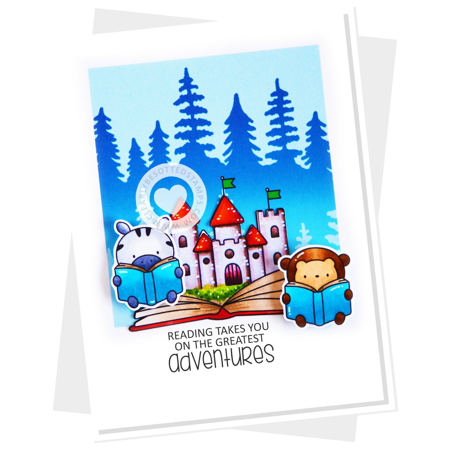 Festive Forest Stencil