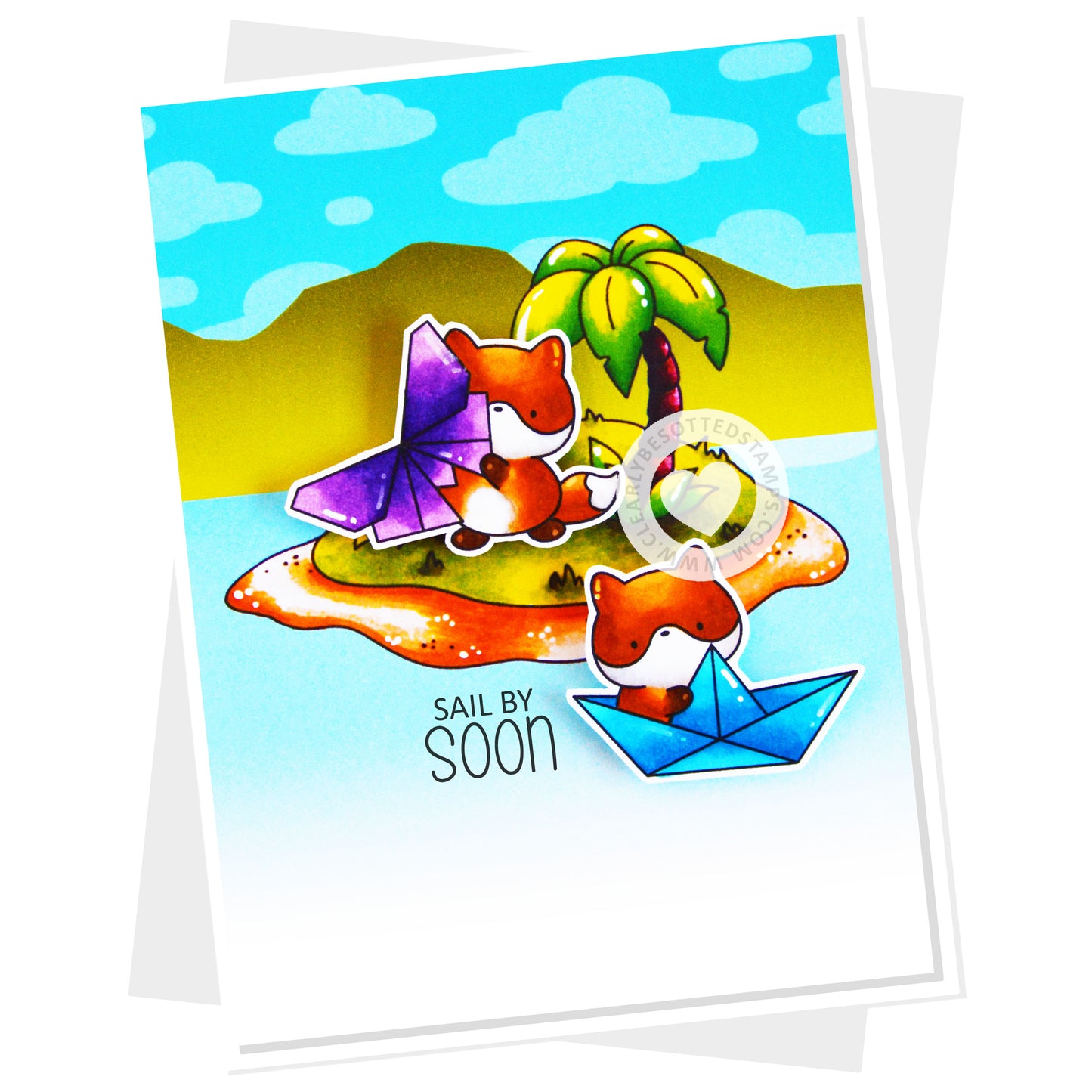 Festive Forest Stencil