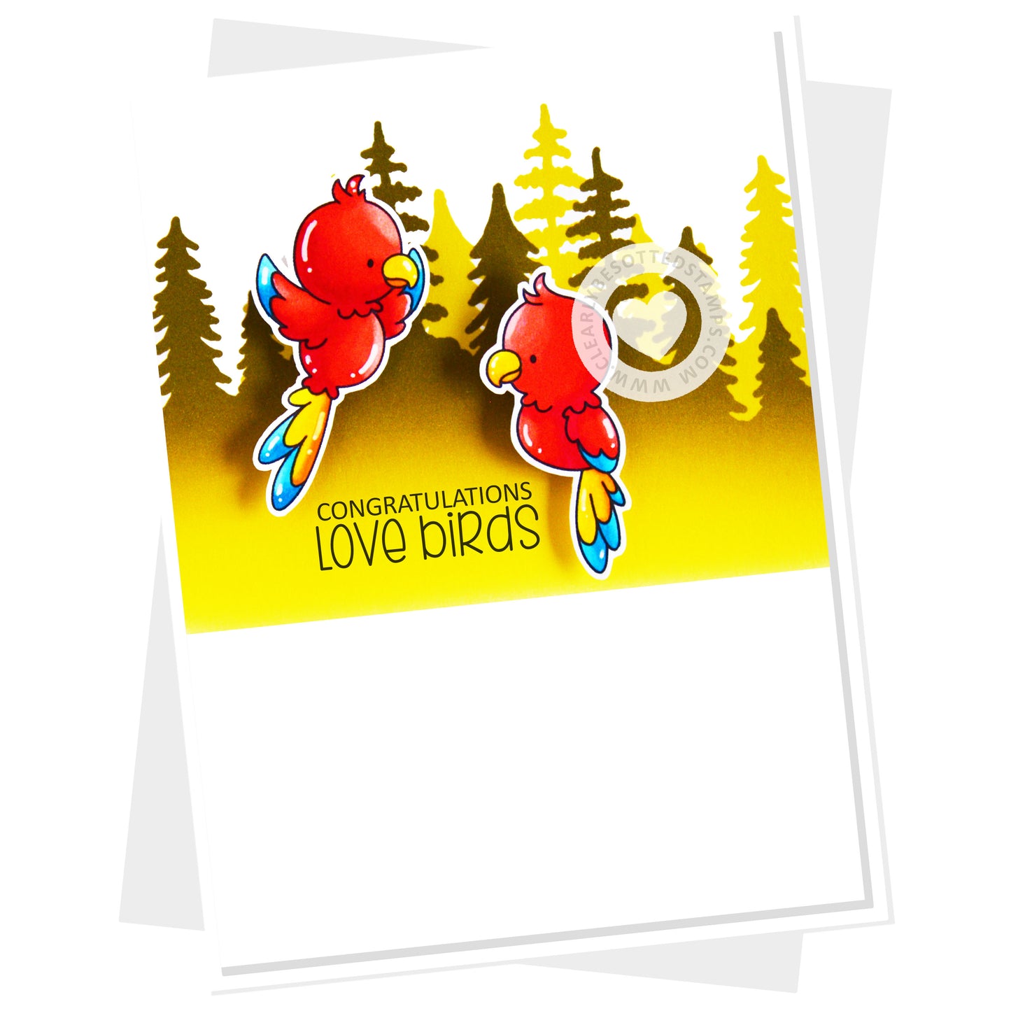 Festive Forest Stencil