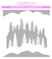 Festive Forest Stencil