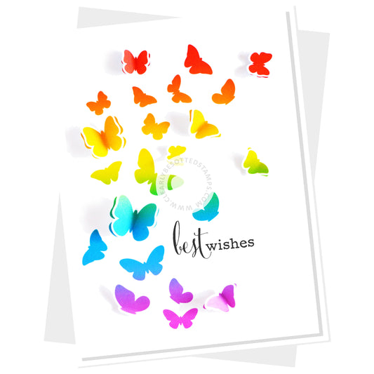 Flitter Flutter Stencil