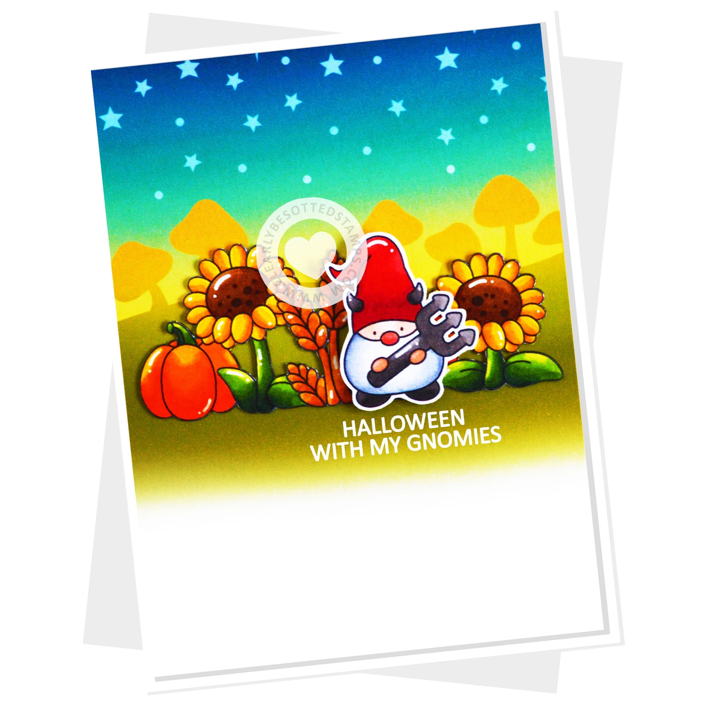 Sprinkled Stars Stencil