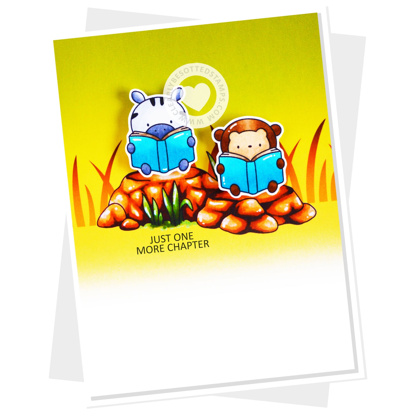 Green Green Grass Stencil