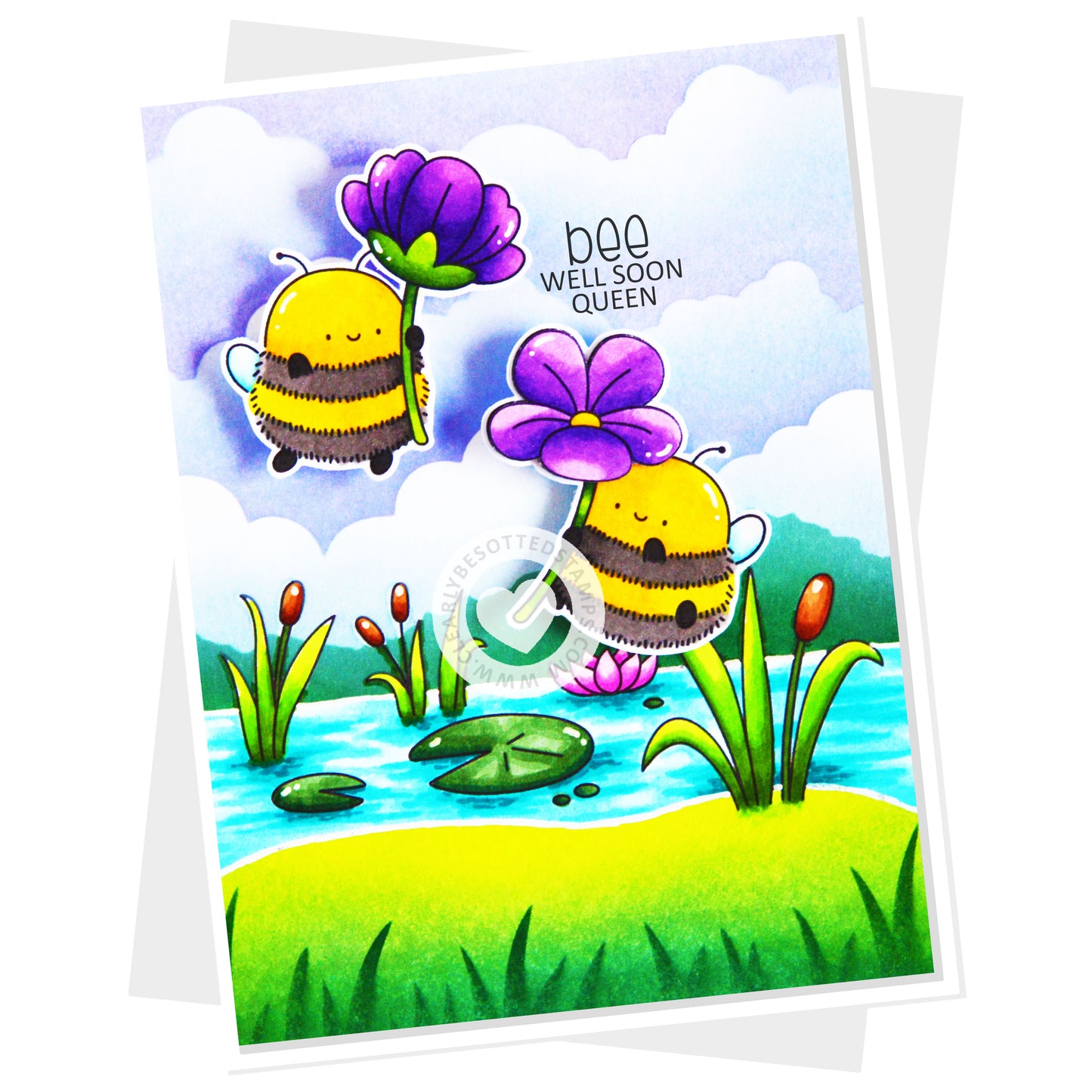 In The Clouds Stencil