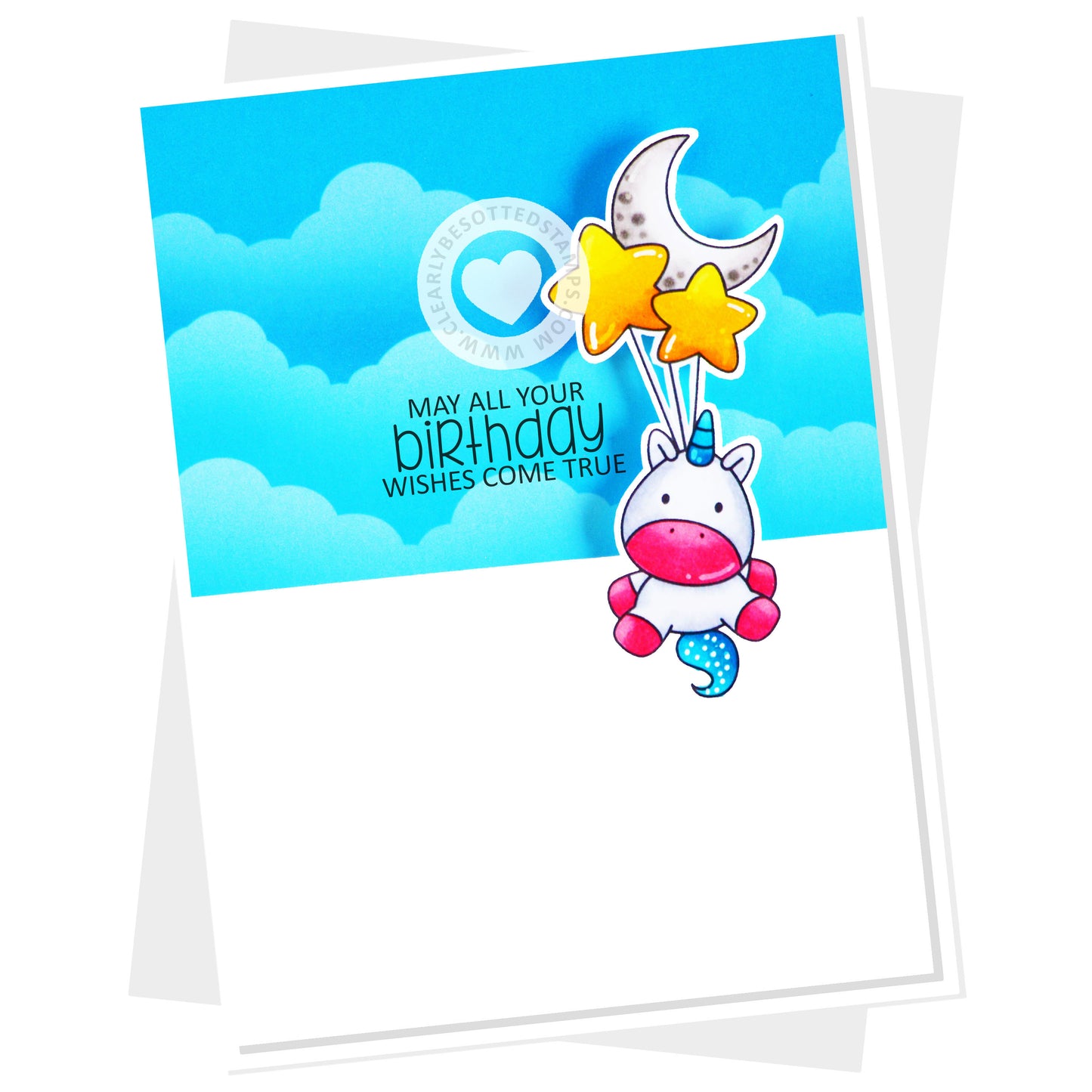 In The Clouds Stencil