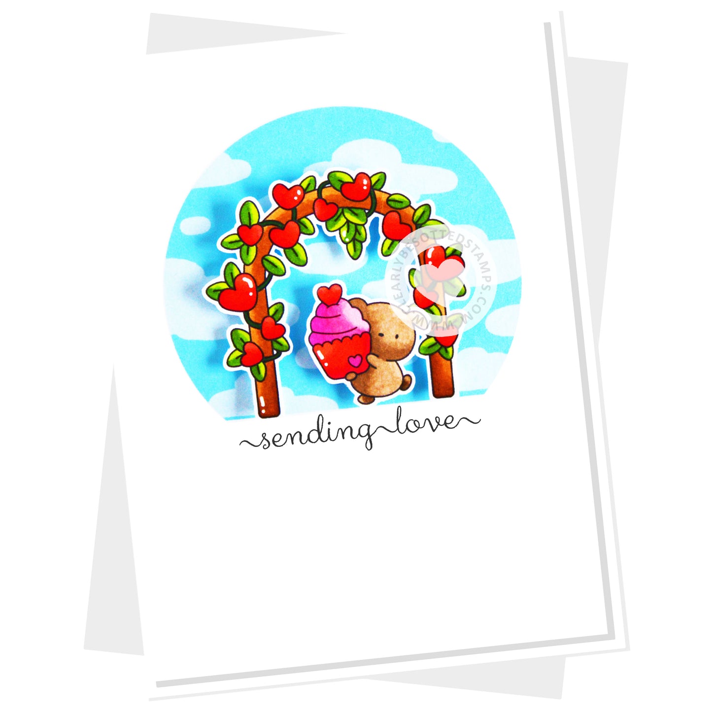 In The Clouds Stencil