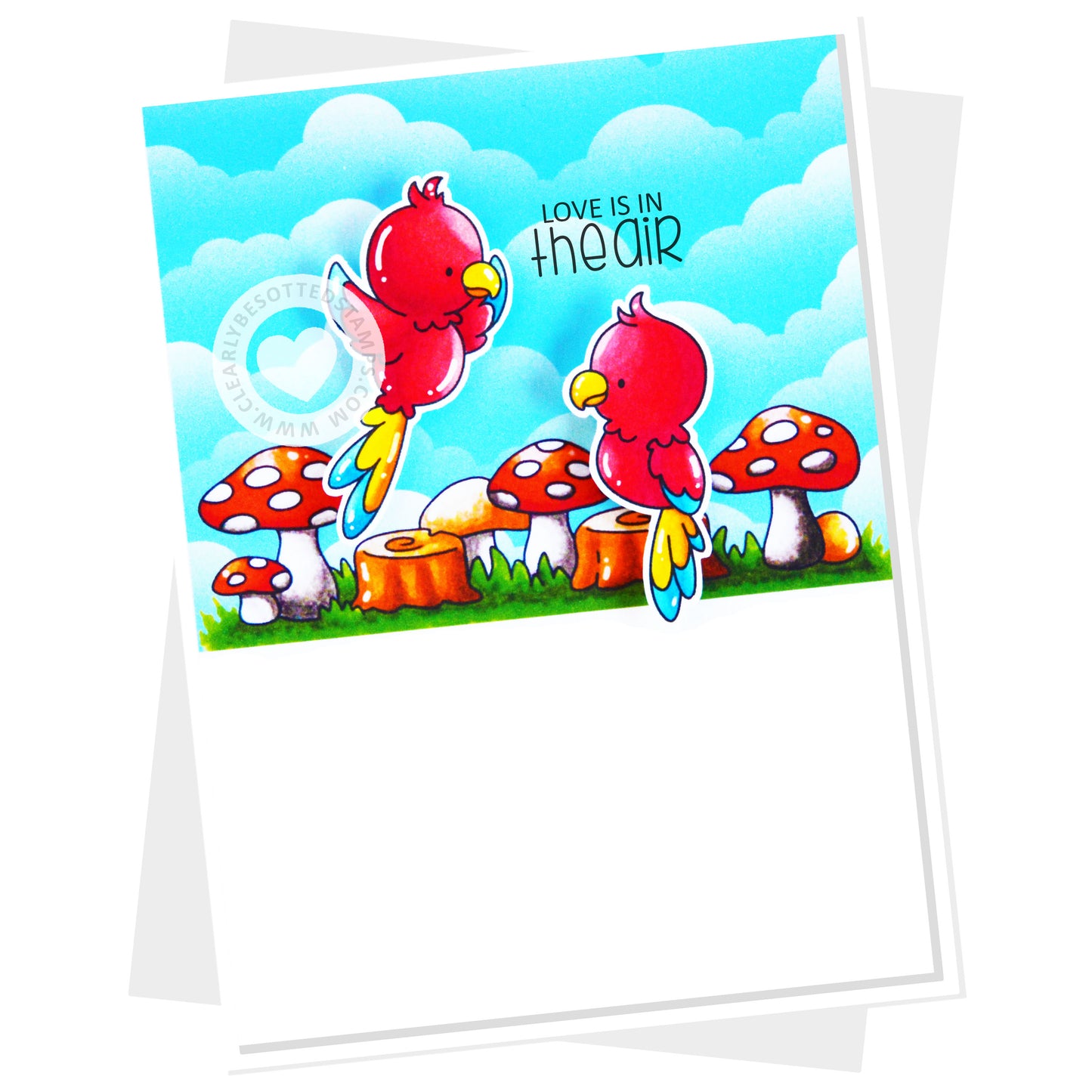 In The Clouds Stencil