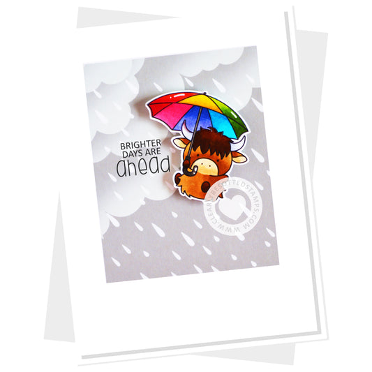Light Showers Stencil
