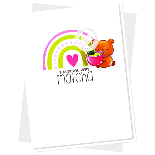 Rainbow Love Stencil