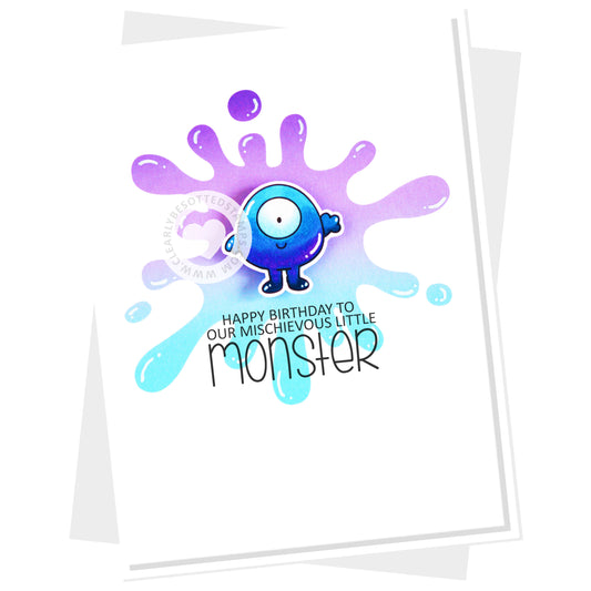 Splitter Splatter Stencil