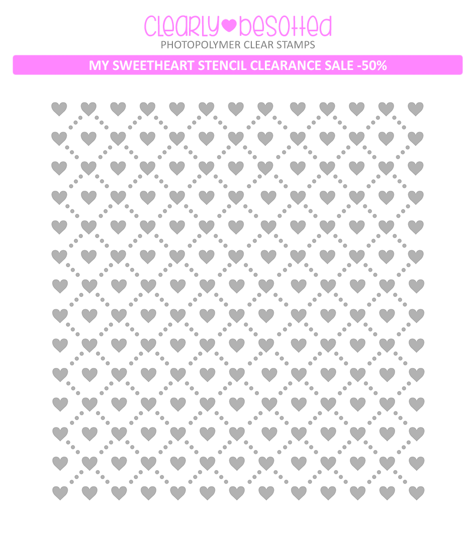 My Sweetheart Stencil
