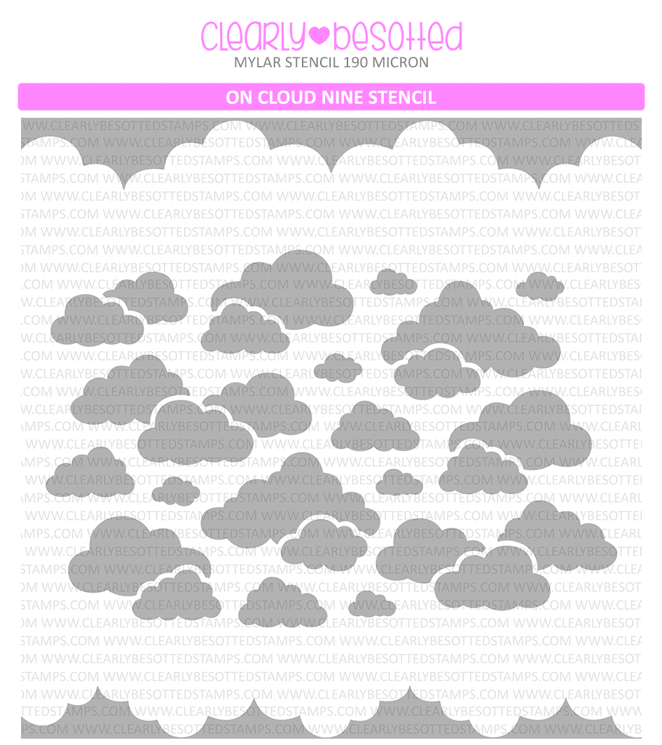 On Cloud Nine Stencil