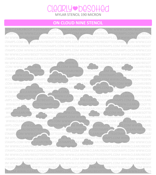 On Cloud Nine Stencil
