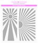 Ray Of Sunshine Stencil
