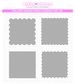 Scalloped Squared Stencil