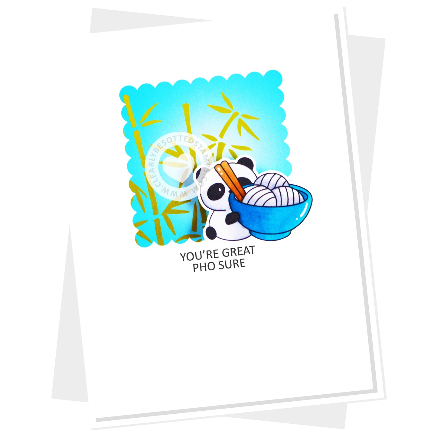 Scalloped Squares Stencil