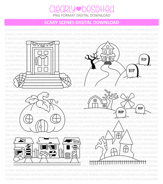 Scary Scenes **Digital Download**