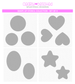 Shape Up Stencil Collection: Set of Four
